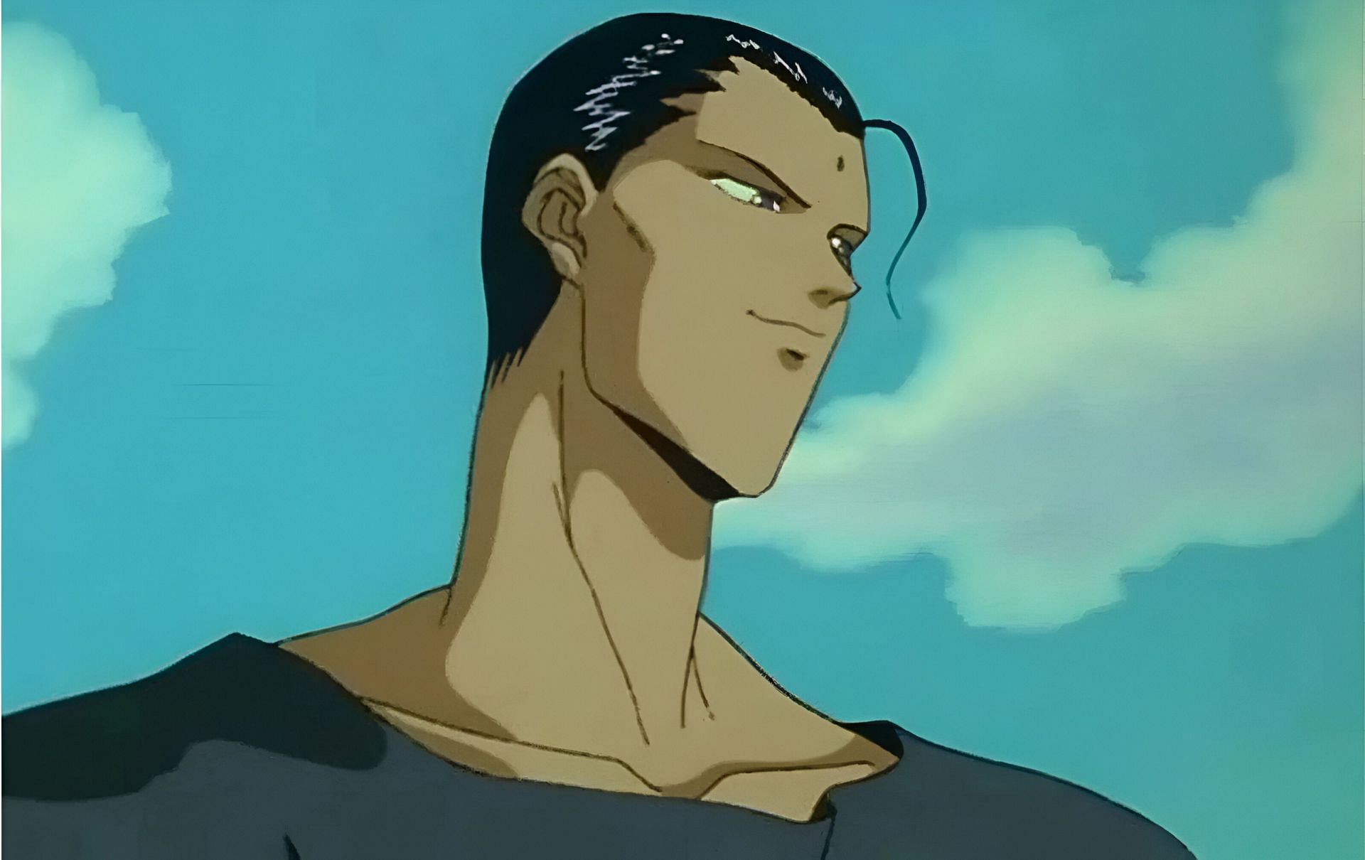 One of the morally grey anime villains, Shinobu Sensui (Image via Studio Pierrot)